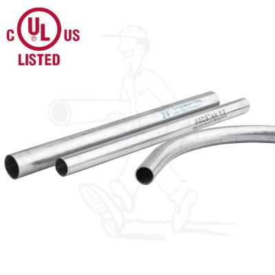 China Emt Electrical Galvanized Electrical Steel Conduit UL 797 Standard Conduit Pipe for sale