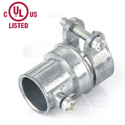 China Used to Connect EMT Conduit to EMT Conduit Flexible Metal Conduit to Flexible Conduit Connector UL Listed for sale