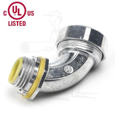 China Use To Flexible Connector To Box 90 Degree Weatherproof Flexible Conduit Connector for sale