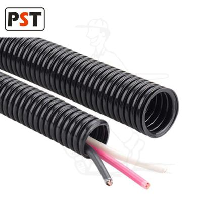 China Good Flexibility Polypropylene (PP) Corrugated Waterproof Electrical Plastic Flexible Corrugated Conduit PVC Corrugated Conduit for sale