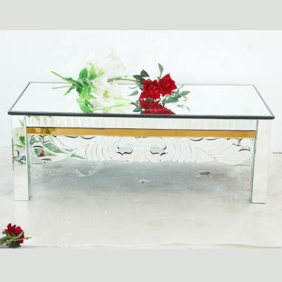 China Baroque engraved coffee table with mirror (the other) in classic style adjustable for sale