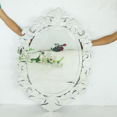 China Contemporary Decorative Engrave Wall Mirror for sale