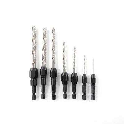 China Counterbore Deeper Holes For Sockets TOOLWAY 9.5mm Countersink Drills With Inserts Long Hex Working Shank Wood Countersink Drill Bit for sale