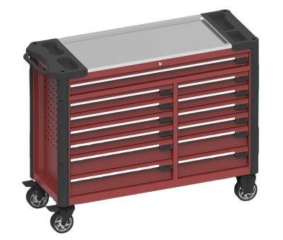 China Workshops Shop Tools TOOLWAY Tool Cabinet 13 Drawers High End Rolling Roll Cabinet For Garage And Family for sale