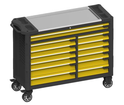 China Workshops Store Tools TOOLWAY OEM 13Drawers Large High End Metal Rolling Tool Cabinet Lockable For Workshop Warehouse Garage for sale