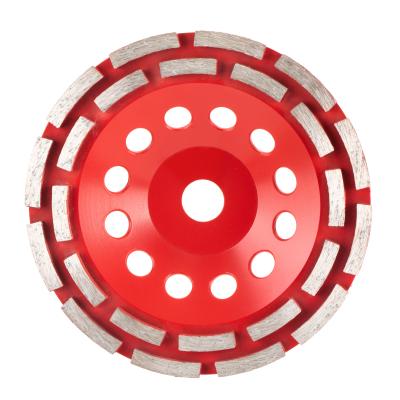 China TOOLWAY Concrete Cold Press Wheel-Diamond Grinding Wheel Grinding - Double Row 16 & 20 & 24 Teeth for sale