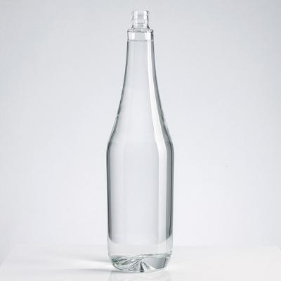 China Wholesale custom 1100ml premium grade glass drink bottle for liquor for sale