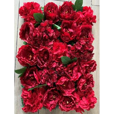 China Decoration Artificial Flower Indoor Wall Panels High Quality 40*60CM (16