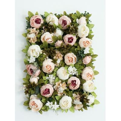 China Home Decoration Artificial Flower Indoor Wall Panels 40*60CM High Quality (16