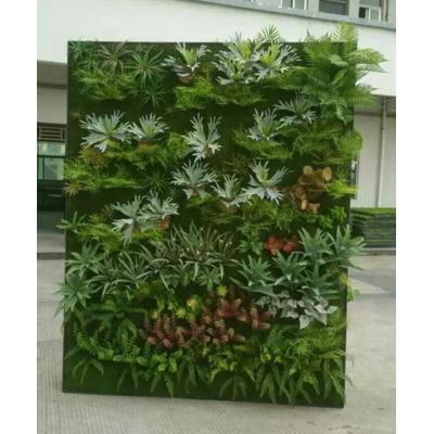 China Vertical Modular Green Modular Artificial Green Wall Plant System Wall Green Garden Wall Modular Green Garden Wall System for sale