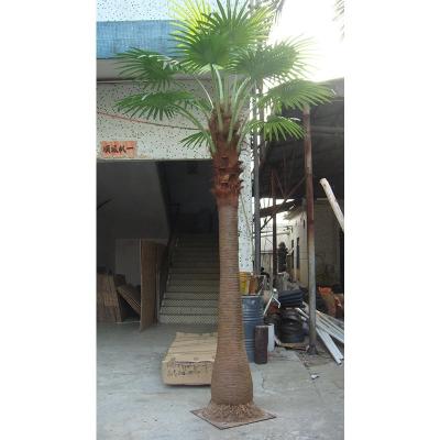 China Easily Assembled Outdoor Artificial Washington Palm Plants For Decorative for sale