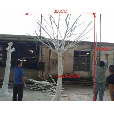 China Artificial White Dry Coral Tree Branches Tree Branches Garden Decoration Artificial White Dry Coral Tree Branches 400cm Height for sale