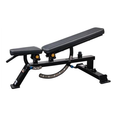 China 2021 new style modern multifunctional foldable gymnasium commercial fitness weightlifting dumbbell stool for sale