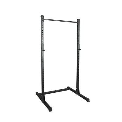 China Universal Hot Selling Squat Rack With Pull Up Bar Squat Rack With J-Hooks Half Power Rack for sale