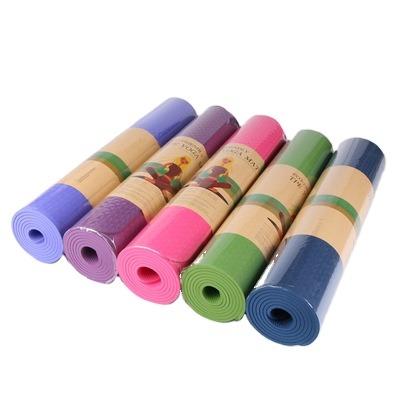 China Yoga Exercises High Quality Eco Friendly Yoga Mat Custom Print Folding Durable Yoga Mat for sale