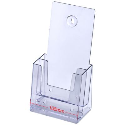 China Popular Crystal Clear Brochure Card Display A4 A5 Holder Combined Literature Holder K-441 for sale