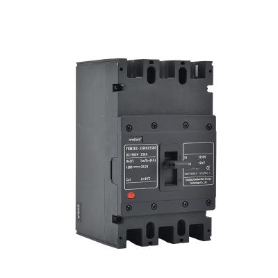 China DC MCCB Solar Breaker 2P / 3P 125a 250a DC Molded Case Circuit Breaker HU for sale