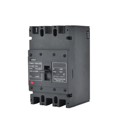 China DC MCCB Solar Breaker 2P / 3P 125a 250a DC Molded Case Circuit Breaker HU for sale