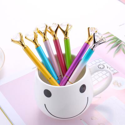 China office & Girl Promotional Novelty School Pen LB-P-3192 Fashion Diamond Crystal Pens for sale