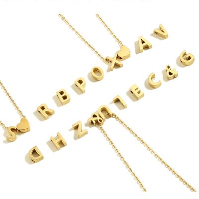 China FASHIONABLE Special Design Necklace Charms Gold Plated Jewelry Name Necklace Personalize for sale