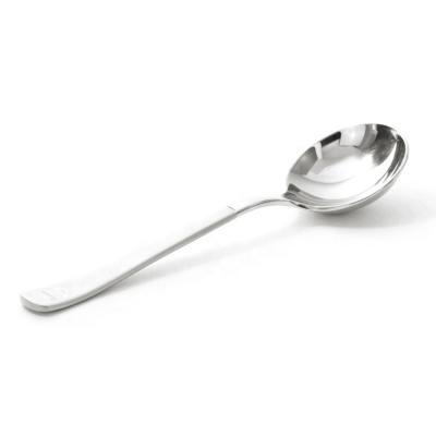 China Brewista Sustainable Professional Coffee Cupping Long Spoon Stainless Steel Round Cupping Spoon for sale