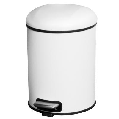 China Squeezing Type Indoor Trash Can Pedal Bin Bathroom Pedal Bin Office Portable Waste Bin Finely Processed With Soft End for sale