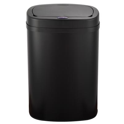 China 50L Large Sensor Trash Bin Sensor Rectangular Intelligent Automatic Automatic Kitchen Trash Bin Indoor Trash Bin for sale