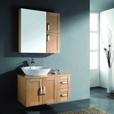 China Modern Design Bathroom Cabinet Modern Hanging Bathroom Vanity for sale