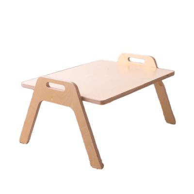 China Modern children reading and writing chowki table montessori floor table for sitting on the floor for sale