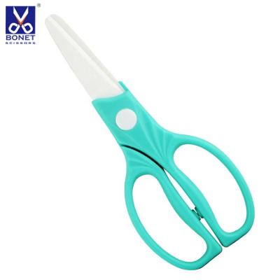 China Wholesale Home Kitchen Food Grade Food Cutter Household Kitchen Use Ceramic Scissors for sale