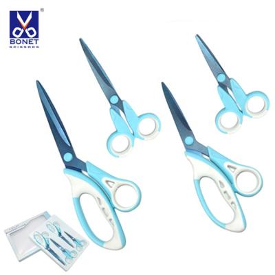 China New Design Universal Scissors Household Cutting High Quality Titanium Scissors for sale