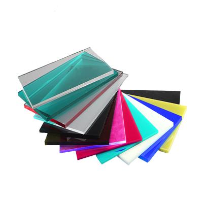 China Zhongcheng Factory Wholesale Advertising Acrylic Sheet 17.8mm Small Sample 4ft X 8ft Chapa Acrilica Transparent Flexible Plastic Sheet Cast for sale