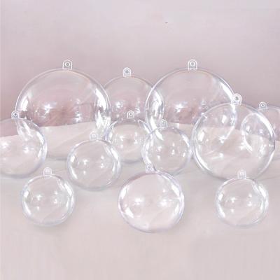 China Plastic Balls Hollow Plastic Balls China Christmas Custom Made Non-slip Doesn't Hurt Your Hands Ornaments Acrylic Plastic Ball for sale