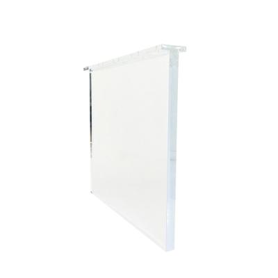 China Wholesale High Quality Modern Cheap Arch Leaf Iridescent Acrylic Acrylic Cabinets Clear Rain Clear Tables Low Foot for sale