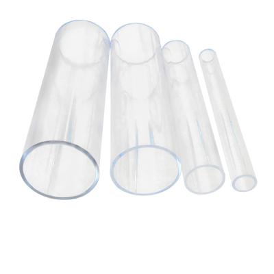 China Custom Delivery Water Zhongcheng OEM Acrilico PMMA Aquarium Colored Clear Acrylic Plastic LED Hose Tube for sale