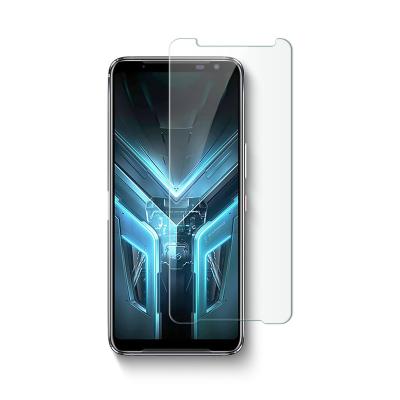 China Mobile Phone 0.33mm Tempered Glass 2.5D Curved Mobile Phone Protective Film Packaging For Asus ROG Phone 3 for sale