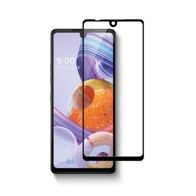 China Color Shatterproof Frame Ultrathin Tempered Glass For Lander Stylo 6 for sale