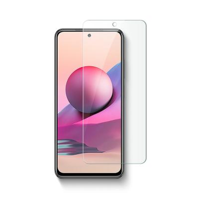 China High Transparent Premium 2.5D Tempered Glass Screen Protector For Xiaomi Redmi Note 10s for sale