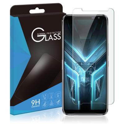 China Mobile Phone New Arrival 2.5D 0.3mm Clear Tempered Glass Screen Protector For Asus ROG Phone 3 for sale