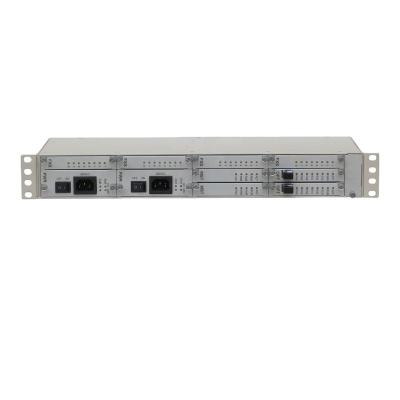 China Fiber Optic Equipment 16 SDH E1 MSAP Fiber Port Optcial Multiplexer 1U High 19inch for sale