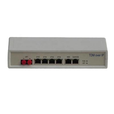 China 1 2 4 Port E1 Over Ethernet TDM Pseudowire Access Gateway E1 Over IP Converter PT-10 0008 for sale