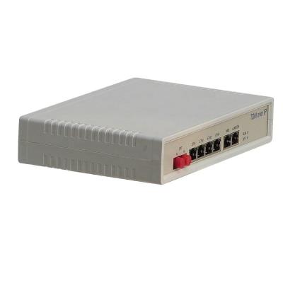 China Hot Selling Dual Interface 8E1+Ethernet Optical Fiber PDH Optical Multiplexer Desktop for sale