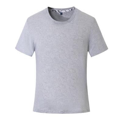 China Vintage Custom Made Unisex Blank Short Sleeve Anti-Pilling Plain T-shirt Casual T-Shirt Tees For Men for sale