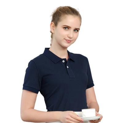 China Wholesale Mens Anti-wrinkle Polo Shirt Golf Clothing Women Factory Cotton Custom Logo for sale