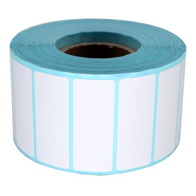 China Blank50mmX20mmX2000 Roll Heat Sensitive Pcs Heat Sensitive Paper Direct Self Adhesive Label Sticker for sale