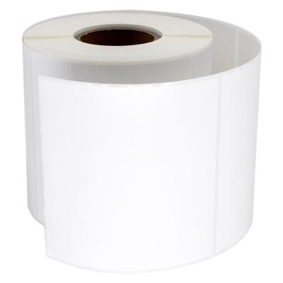 China Wholesale White 90mmx90mm Transfer Barcode Roll Thermal Art Paper 500pcs Label Sticker For Dymo Printer for sale