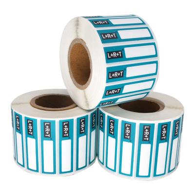 China Waterproof Custom Roll Printed Synthetic Glue Paper Permanent Thermal Transfer Adhesive Cable Label Sticker For Heat Transfer Printer for sale