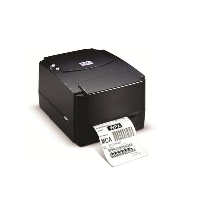 China Tech Center Black and White TTP 243 pro with Stripper Thermal Transfer Direct Thermal Printer Code Desktop Bar Shipping Label Printer for sale