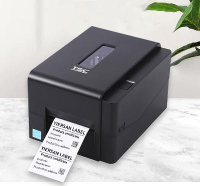 China Tech Center TE200 Transfer Ribbon Printer Desktop Thermal Barcode High Quality Black and White Shipping Label Printer for Receipt Bill Printing for sale