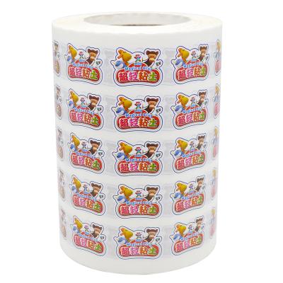 China Wholesale Roll Waterproof Thermal Transfer Labels Custom Adhesive Sticker Coated Paper Label For Trademark Of Toys Products for sale